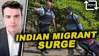 Illegal Indian migrants are SURGING the US border