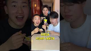 REAKSI ORANG JEPUN CUBA MAKAN MAGGI NOODLE PEDAS GILA | Kouji Jepun, NobuShunPoko GINK JEPUN KARI