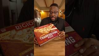 THANKSGIVING PIZZA from Digiorno is not what you expect! ⭐️ #foodreview #holiday #shorts