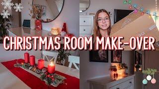 CHRISTMAS ROOM MAKE-OVER  | Hannah Theresa