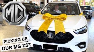 Picking up our NEW MG ZST Essence 2021 | New Car Vlog