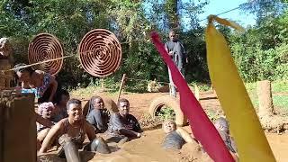 Mud fan at Camp Dunda