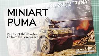 Miniart 1/35 Sd.Kfz.234/2 Puma (35419) Review