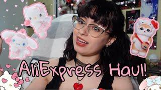 ALIEXPRESS Haul! | Kawaii Sanrio Items ! | Anime Merch | Stationary | Hello Kitty Plushies & More!