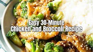 Easy Chinese Chicken and Broccoli Recipe | Healthy 30-Minute Takeout at Home!