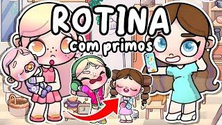 ROTINA DIA COM OS PRIMOS ️| AVATAR WORLD ROTINAS E HISTÓRIAS