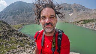 Hiking 14 miles to Lake of the Clouds in Rocky Mountain National Park