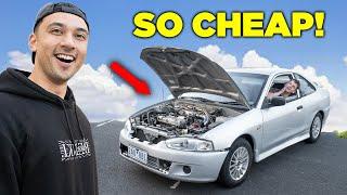 Building The CHEAPEST TURBO Mitsubishi Lancer EVER! *Finished*