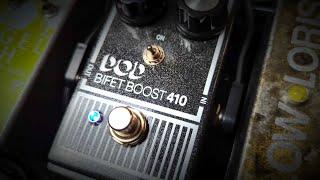 Slam them Distortions! DOD BIFET BOOST 410 - Pedals and Tea EP 38