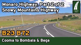 Driving from Cooma to Bombala & Bega – Monaro Highway Pt 2, Snowy Mountains Highway [4K]