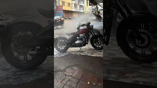 Jawa Bobber 42 | Jawa Bobber 42 Jasper Red | Jawa Single Seater Bike | Bobber Bike | Bike Wash