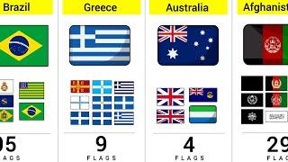 How Many Flags of Different Countries Have