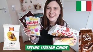 TRYING ITALIAN CANDY