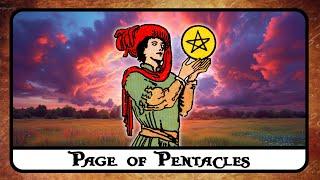 Page of Pentacles Tarot Card Meaning  Reversed, Secrets, History 