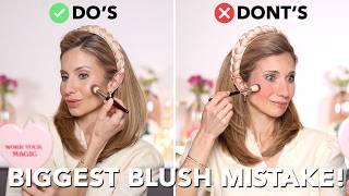 Over 40? Don't Make This Blush Mistake!