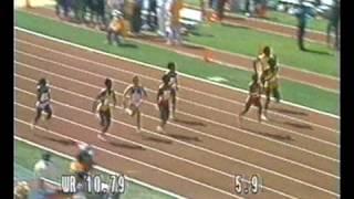 1984 Olympics 100m Semi Final - Women