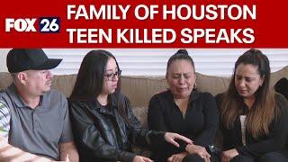 Houston West Road shooting: Family of 17-year-old victim speaks out