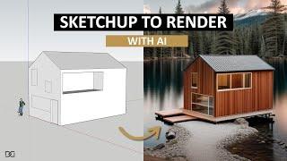 Sketchup Ai Plugin for Architecture / Sketchup Diffusion