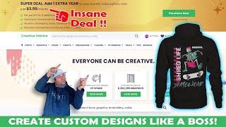 Find T-Shirt and Hat Graphics Using Creative Fabrica