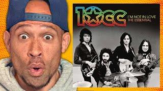 Rapper FIRST time REACTION to 10cc - I'm Not In Love! This production is out there...