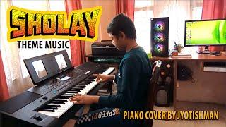 Piano Cover by Jyotishman #Sholay theme songs