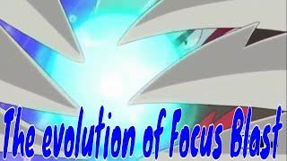 The evolution of Focus Blast in the Pokémon Anime