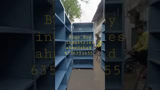 THREE SIDE CLOSE SLOTTED ANGLE RACK  BLUE BOY INDUSTRIES