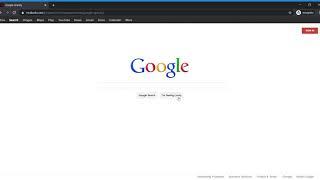 Google Gravity   I'm Feeling Lucky Have Fun