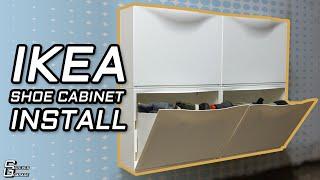 IKEA Trones Shoe Cabinet Installation