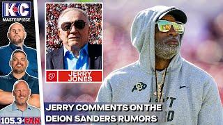 Jerry Jones Talks Deion Sanders, Dan Quinn, Stephen A. Smith's Biden Comparison | K&C Masterpiece