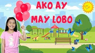 AKO AY MAY LOBO with Lyrics | AWITING PAMBATA | TAGALOG NURSERY RHYMES | ACTION SONG FOR KIDS