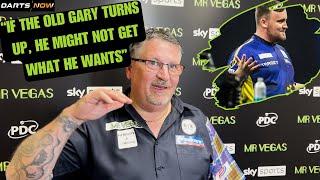 "Theres A Wee Slip In Luke Littlers Game" | Gary Anderson Tees Up FIRST EVER Clash With Luke Littler