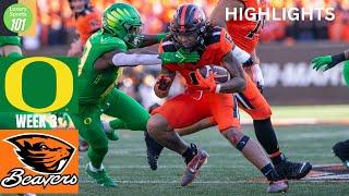 No  9 Oregon Ducks vs  Oregon State Beavers Highlights College Football