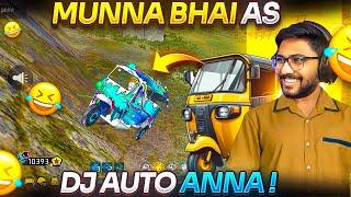 Munna Bhai X DJ Auto Basha (Nenu Auto Vanni Song)  - Free Fire Telugu - MBG ARMY