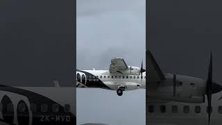 ATR-72 Landing at invercargill airport 2024