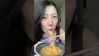 RAMEN HACKS || Creamy SAMYANG Cheese || SPICY Korean Noodles #shorts