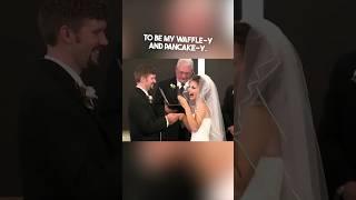 This bride couldn’t stop laughing during their wedding  @gvideo04