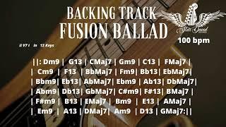 Backing Track Fusion Ballad ii V I in 12 Keys