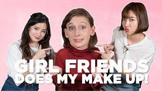 Asian Beauty Gurus Do Emma's Makeup! [Ft.  Kim Dao and Sunnydahye]