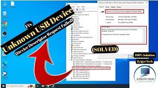 Unknown USB Device (Device Descriptor Request Failed) [SOLVED]