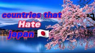 countries that hate japan 