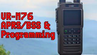 VGC VR-N76 | How I have mine set up for APRS and BSS