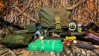 Hidden Woodsmen M55 Haversack Hot Weather Survival Kit