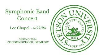 Symphonic Band Concert - Lee Chapel 4/27/24