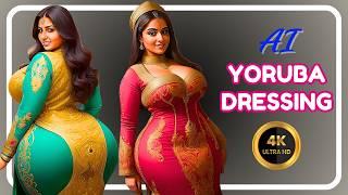 [4K AI Lookbook] AI Yoruba Dressing | AI Yoruba Dress Design | AI Yoruba Dress Haul