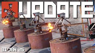 Bow Turrets and Bees?! | Rust Update 31st January 2025