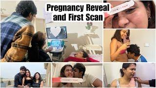 Pregnancy Reveal | First and Third Scan | Diya Krishna