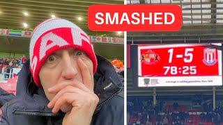 SMASHED | Sunderland 1-5 Stoke City Vlog