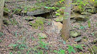 Finding Old Coal Mine Opening, Elk River, Webster County, West Virginia