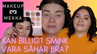 TESTAR MASSOR FRÅN MAKEUP MEKKA - HUR BILLIGT KAN SMINK VARA?